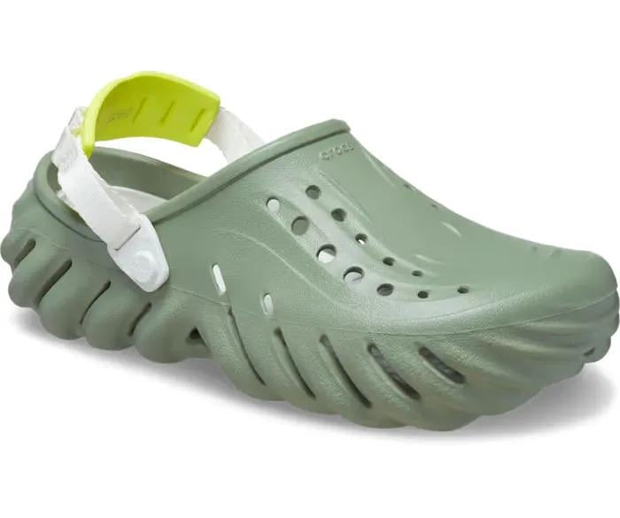 Сабо Crocs Echo Clog M7W9 р. 39 40-25 см Moss (207937-W) - фото 2