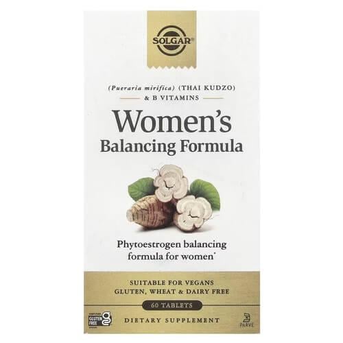 Комплекс витаминов группы B Solgar Women's Balancing Formula 60 табл. (SOL-02313)