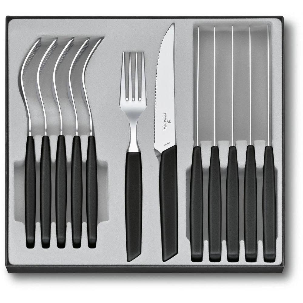 Набір кухонний Victorinox Swiss Modern Table Set 12 шт. Чорний (58-79-Vx69093.12W.12)