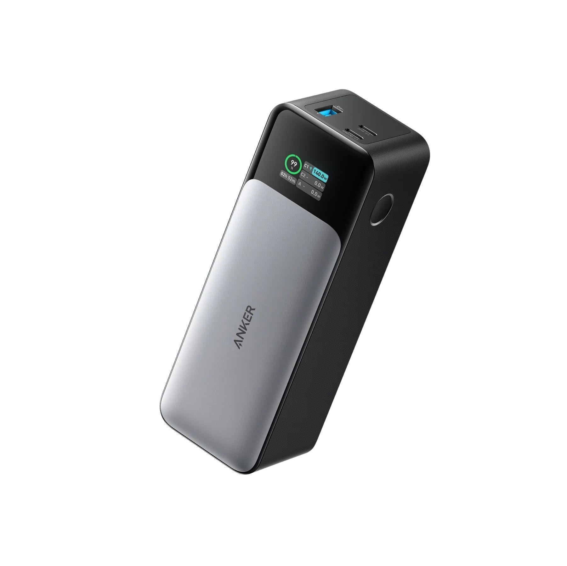 Повербанк Anker 737 PowerCore 24000 mAh 140W Black (A1289) Повербанк Anker 737 PowerCore 24000 mAh 140W Black (A1289)