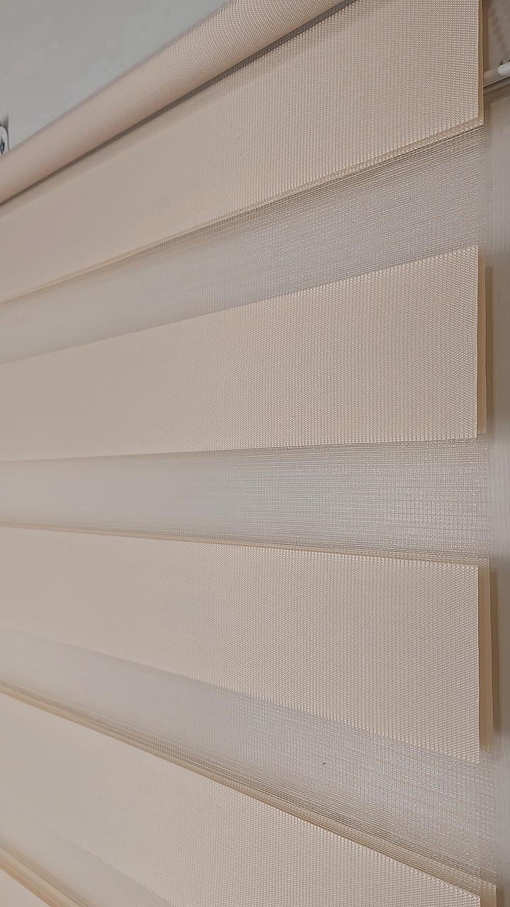 Рулонная штора день-ночь Miranda ВН DN-232 75х200 см Кремовый (ВН DN-232-125) - фото 3 Рулонная штора день-ночь Miranda ВН DN-232 75х200 см Кремовый (ВН DN-232-125) - фото 3