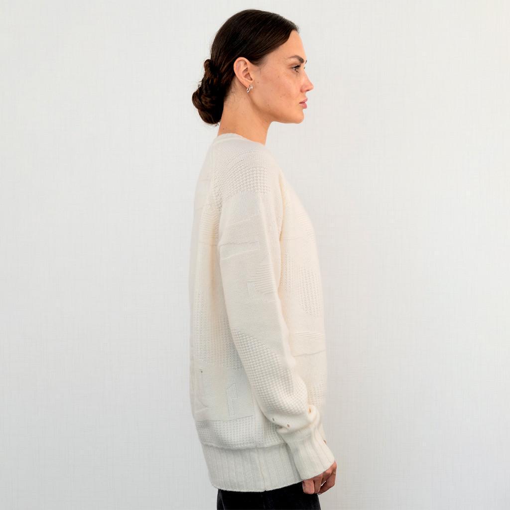 Светр жіночий повсякденний Loro Piana M Білий (2797308619) - фото 5 Светр жіночий повсякденний Loro Piana M Білий (2797308619) - фото 5