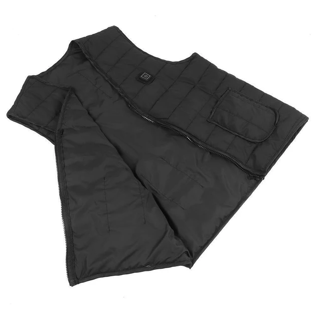 Жилет з підігрівом USB універсальний Чорний (MX-00008898) - фото 7