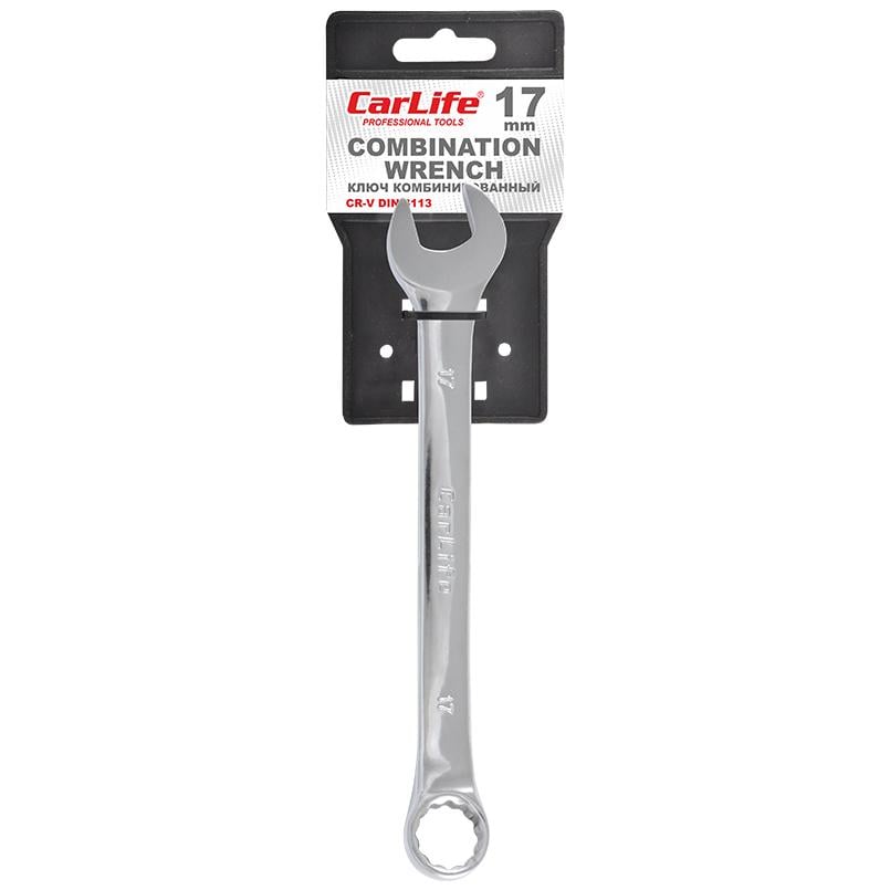 Ключ комбинированный Carlife CR-V, 17мм WR4017