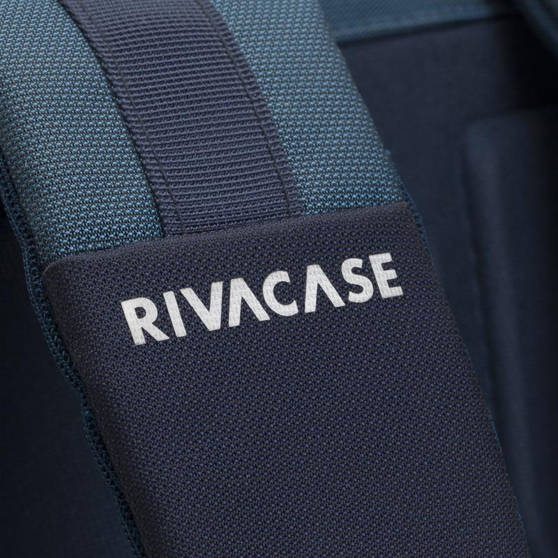 Рюкзак Rivacase 7767 15,6" Steel blue/aquamarine (7767 (Steel blue/aquamarine) - фото 7