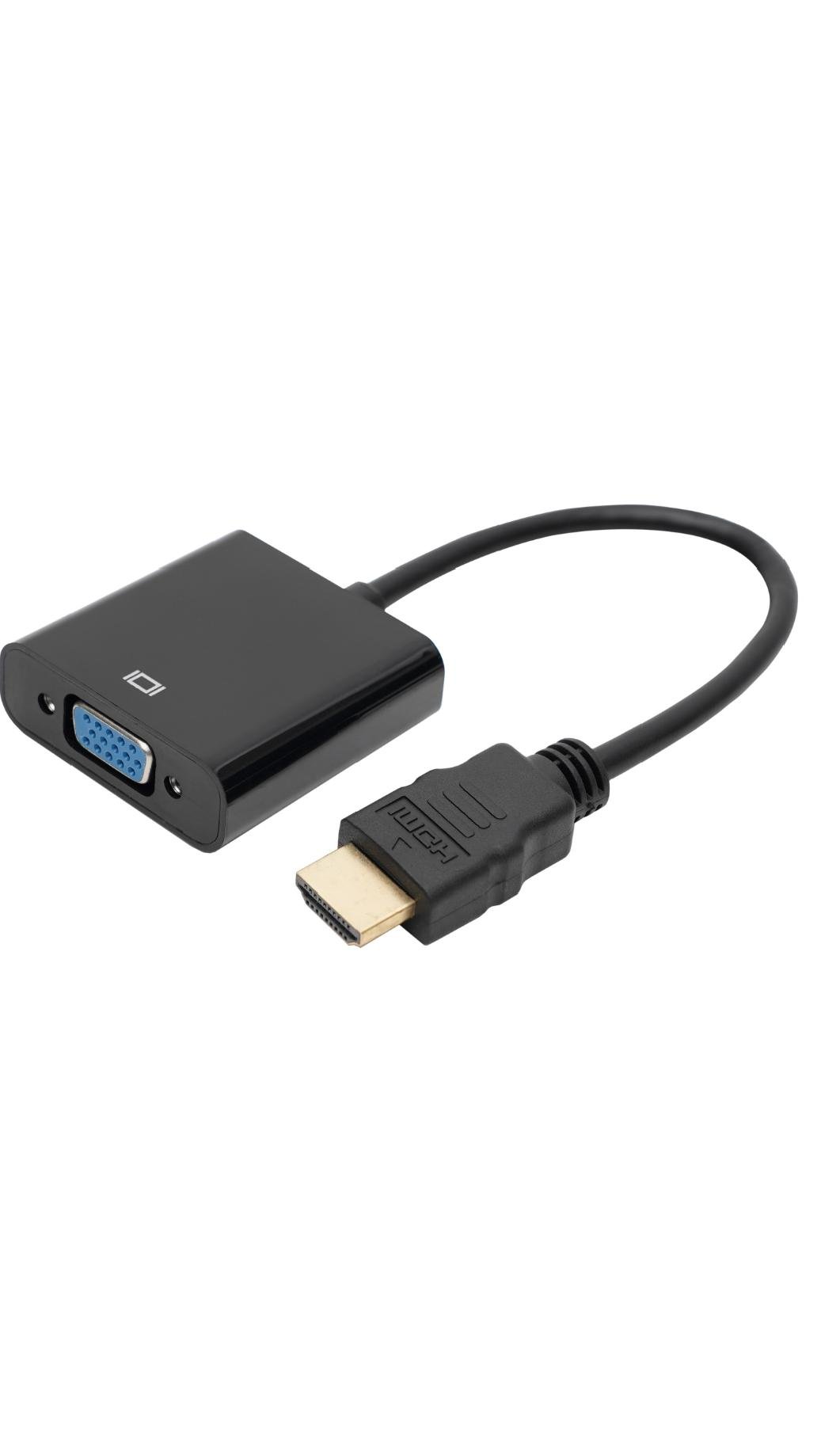 Відеоадаптер HDMI VGA конвертер відео/аудіо 1080P Відеоадаптер HDMI VGA конвертер відео/аудіо 1080P