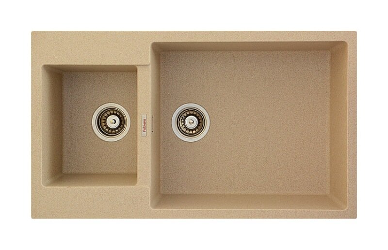 Мойка для кухни Quadro 86x50x15 см Beige