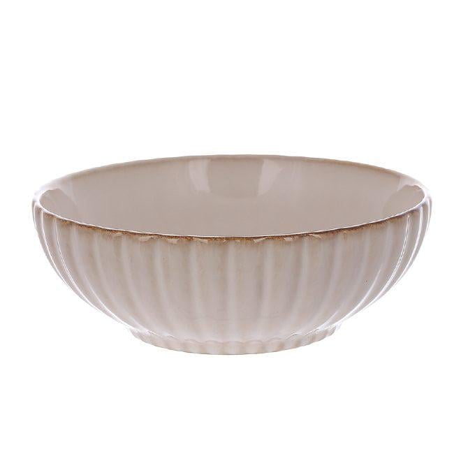 Пиала керамическая Flora Daisy 600 мл Бежевый (33382)