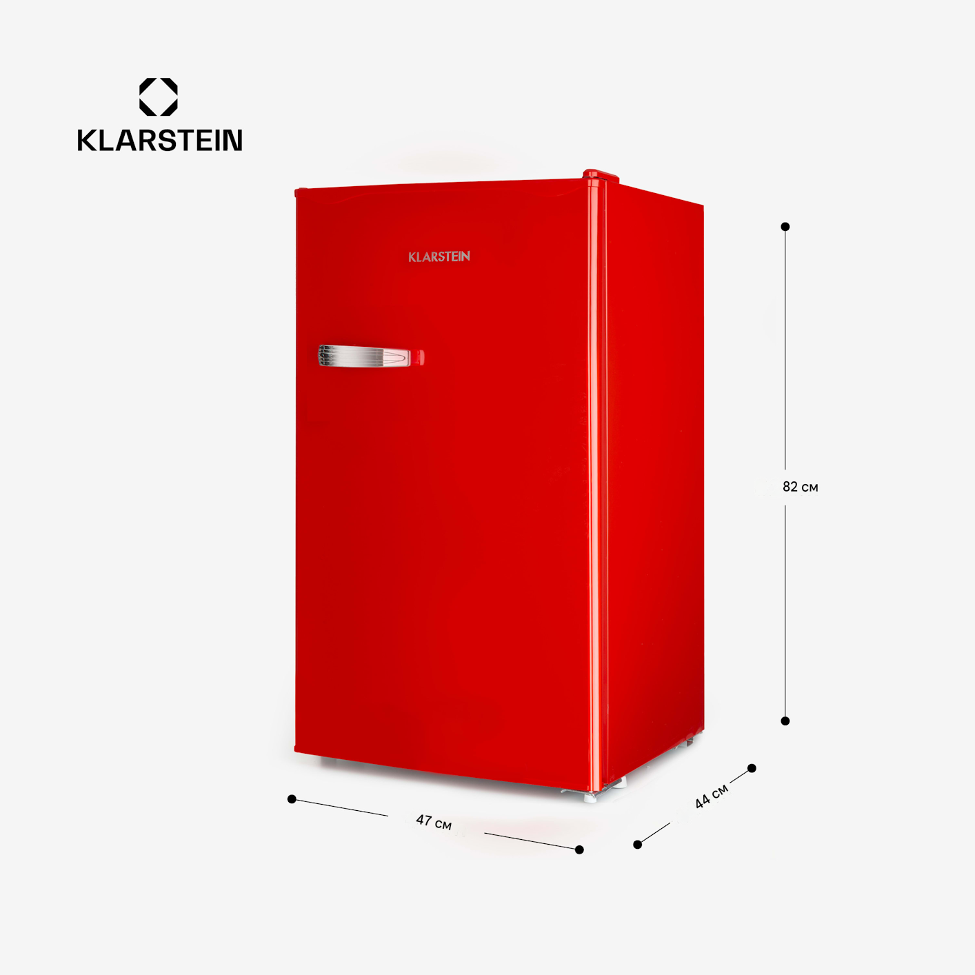 Холодильник Klarstein Beercracker 91 л з морозильним відділенням 7 л (10045922) - фото 7 Холодильник Klarstein Beercracker 91 л з морозильним відділенням 7 л (10045922) - фото 7