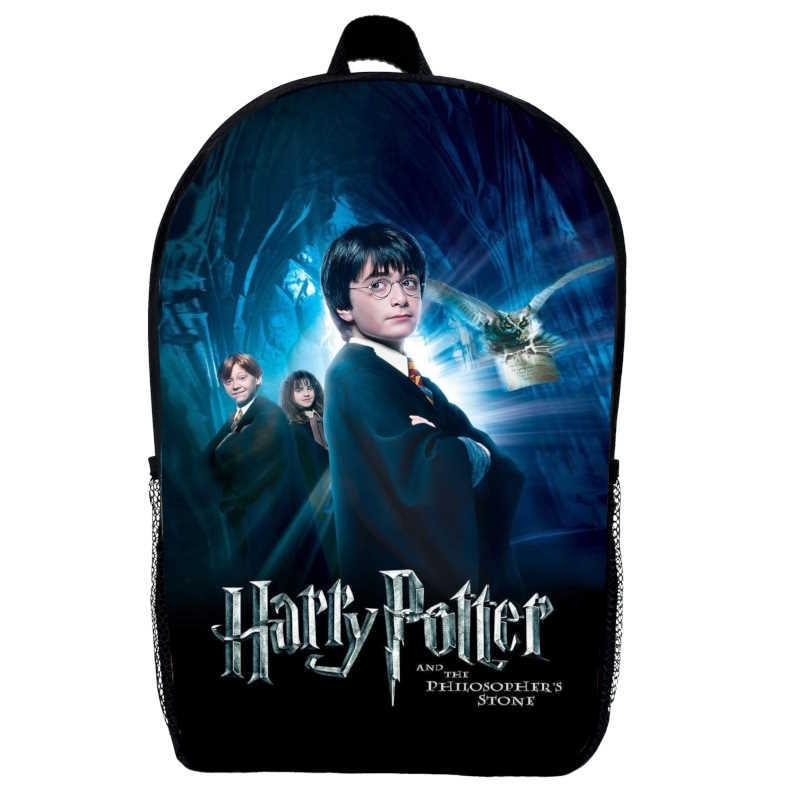 Школьный рюкзак детский Harry Potter 03 29х21х9 см 5 л Черный (2384139818)