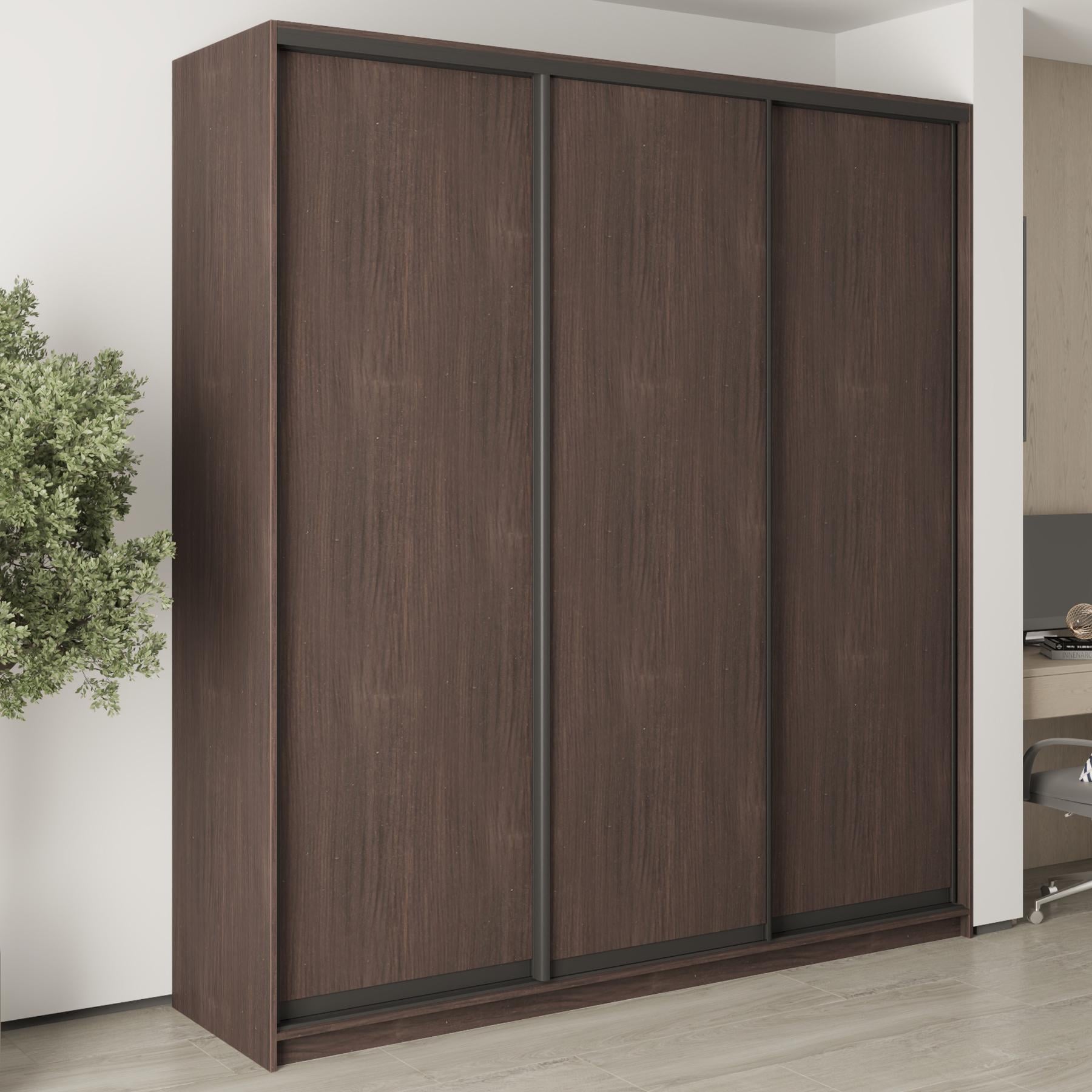 Шкаф-купе трехдверный MebelStar Комбо BG 3 ДСП 220x45x240 см Дуб ристрето (MBS-9532) Шкаф-купе трехдверный MebelStar Комбо BG 3 ДСП 220x45x240 см Дуб ристрето (MBS-9532)