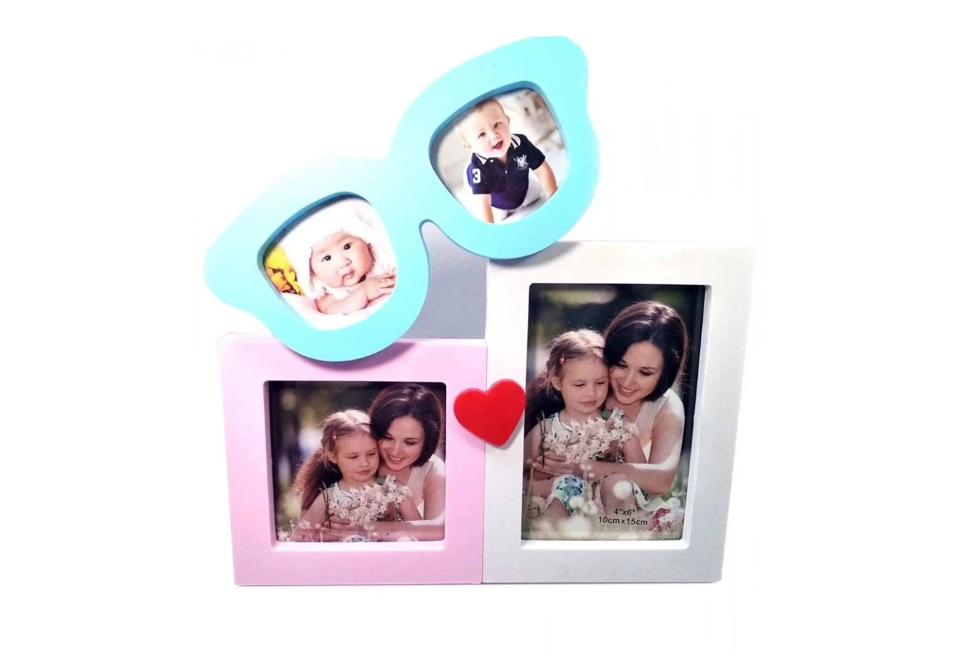 Фоторамка на 4 фото 27х26,5х3 см (32067)