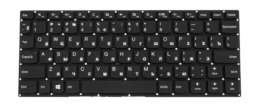 Клавіатура для ноутбука Lenovo IdeaPad Yoga 330-11IGM (5CB0M39175)