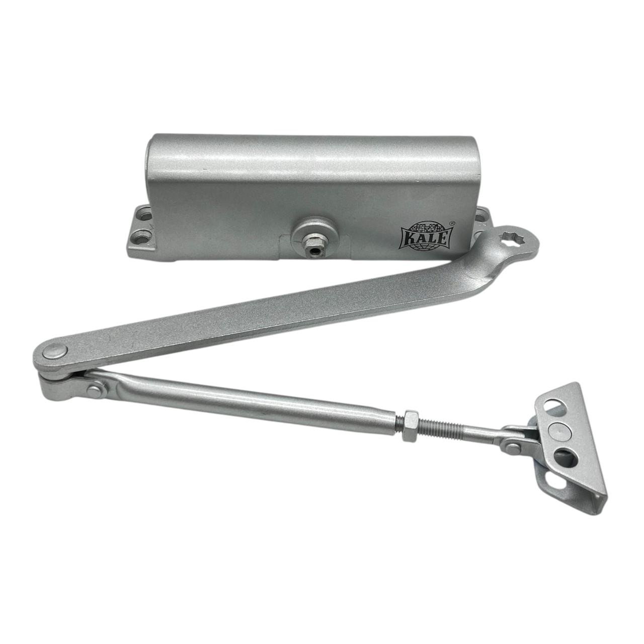 Доводчик двери универсальный накладной KALE до 65 кг (27071665)