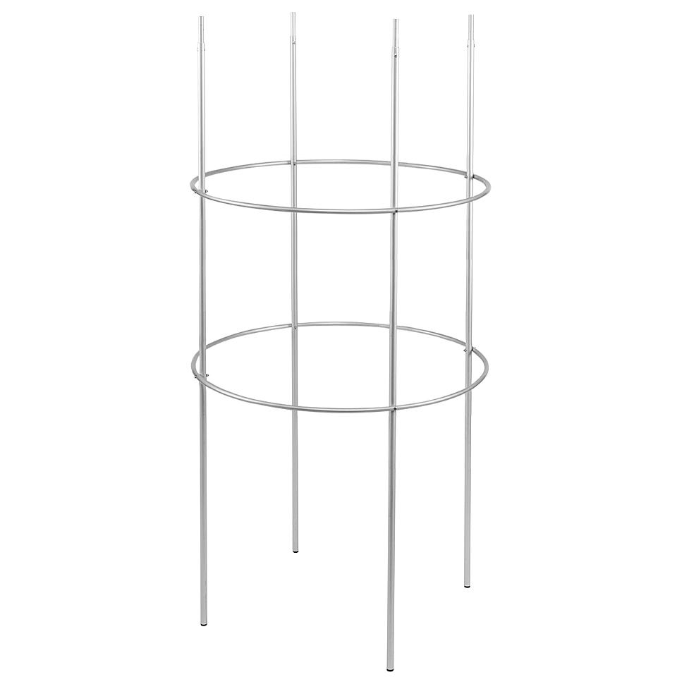 Опора для растений арочно-кольцевая на четыре кольца 2000х500х500 мм (АКО-D16/D8-2000*500/4) - фото 5 Опора для растений арочно-кольцевая на четыре кольца 2000х500х500 мм (АКО-D16/D8-2000*500/4) - фото 5