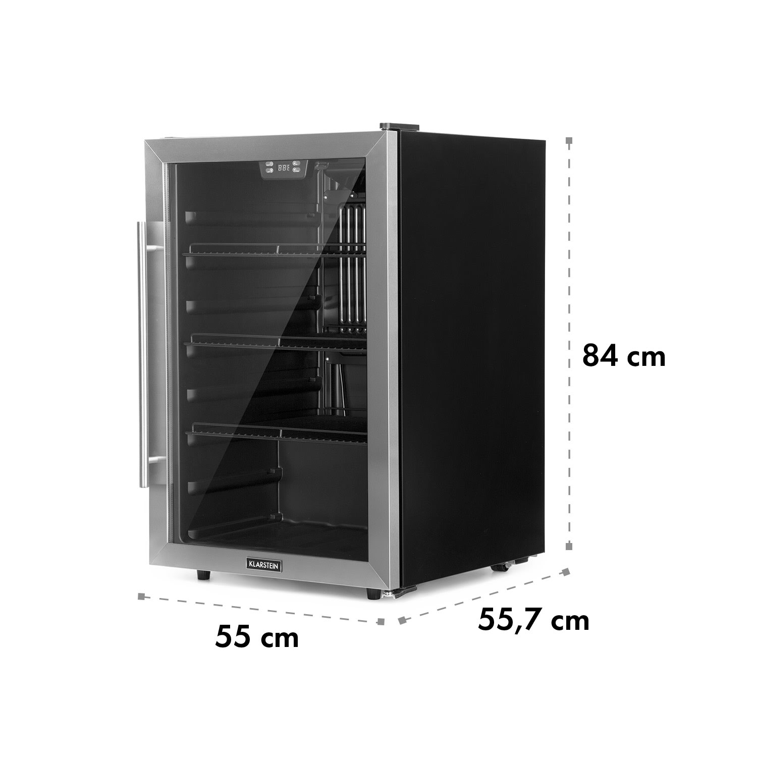 Холодильник для напоїв KLARSTEIN Beersafe 5XL зі скляними дверима 148 л (10033435) - фото 7 Холодильник для напоїв KLARSTEIN Beersafe 5XL зі скляними дверима 148 л (10033435) - фото 7