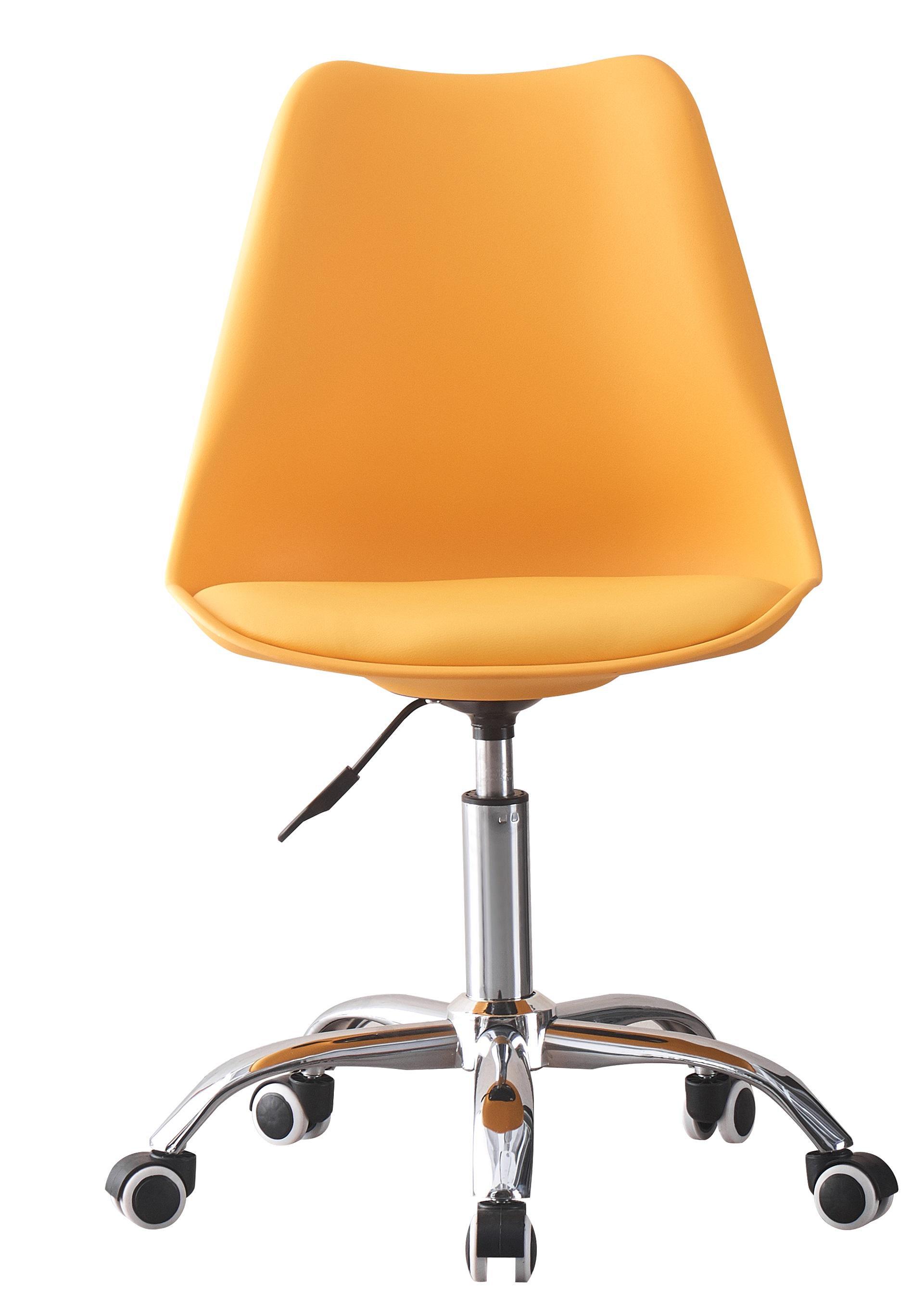 Кресло офисное компьютерное Bonro B-487 Желтый (4616) - фото 3 Кресло офисное компьютерное Bonro B-487 Желтый (4616) - фото 3