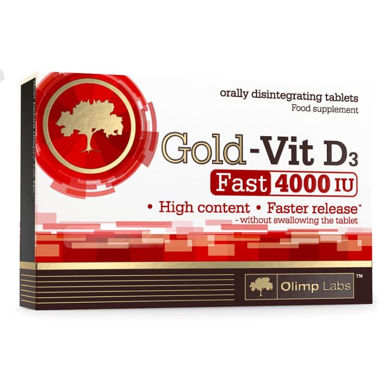 Витамин D3 Olimp Labs Gold-Vit D3 Fast 4000 90 табл. (20798-01)