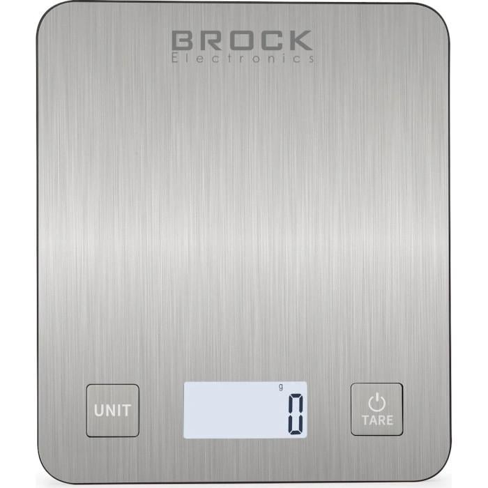 Весы кухонные Brock SKS 1009 электронные до 5 кг Серый (21264786)