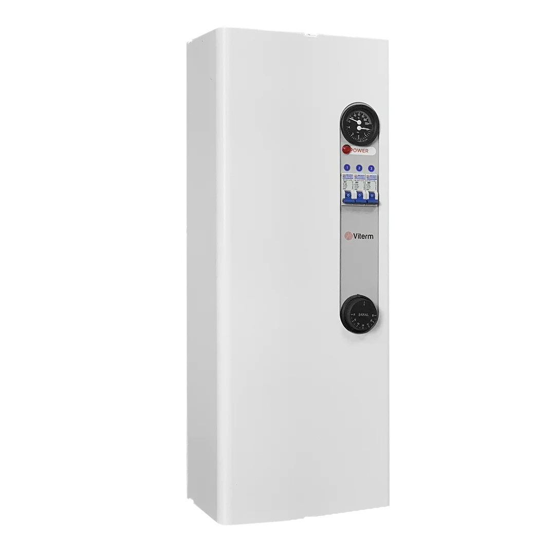 Котел электрический Viterm Plus 7,5 кВт 220/380 В комбинированный с насосом (VTM-10193)