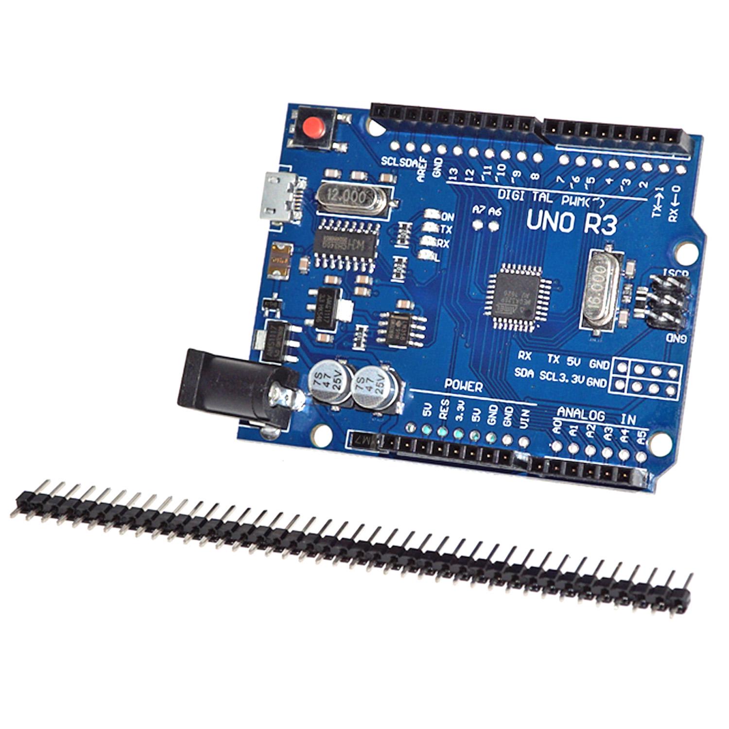 Модуль с микроконтроллером Arduino UNO R3-MEGA328P Micro USB (5645)