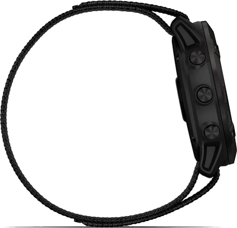 Смарт-годинник Garmin Enduro Carbon Gray Titanium with Black UltraFit Nylon Strap (010-02408-01/11) - фото 4