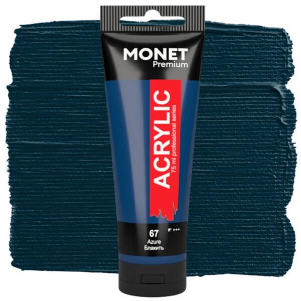 Акрилова фарба Monet 67 75 мл Блакить (7556267) - фото 1 Акрилова фарба Monet 67 75 мл Блакить (7556267) - фото 1