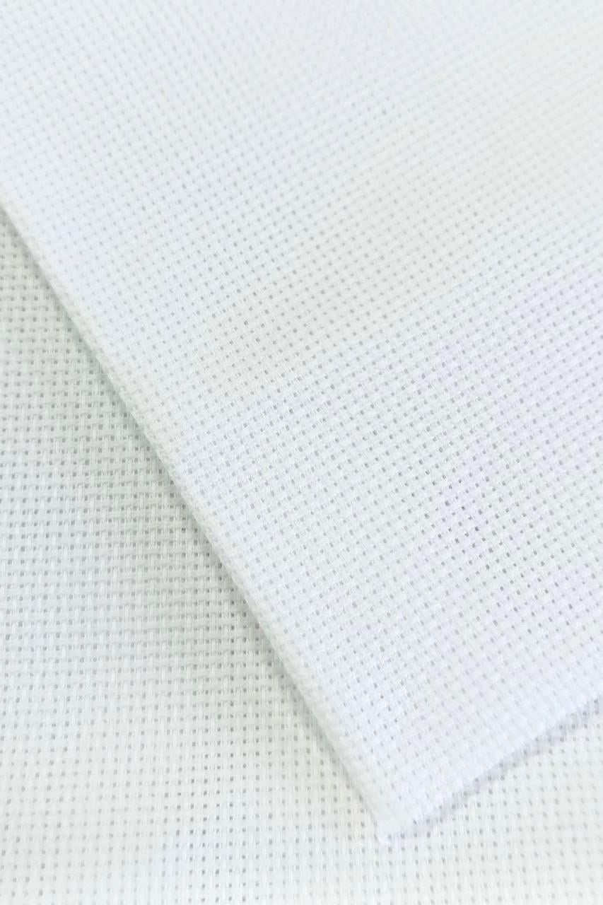 Канва для вышивки Аида-16 Белый