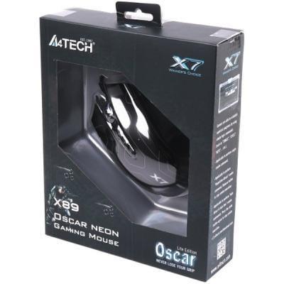 Компьютерная мышка A4Tech X89 Black (36260554) - фото 4