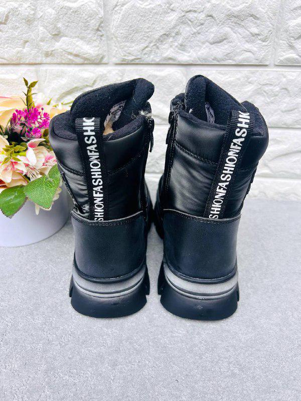 Дутики для девочки ТОМ.М 1860 р. 34 22,2 см Черный - фото 3 Дутики для девочки ТОМ.М 1860 р. 34 22,2 см Черный - фото 3