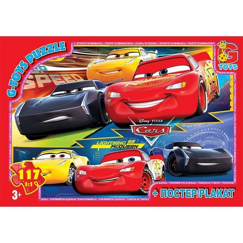 Пазл дитячий класичний Тачки Z10198 постер 117 ел. (RLT48216)