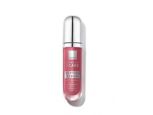 Блиск-сироватка для губ Avon Make Up+Care з пептидами 7 мл відтінок Бузковий сплеск (32172563)