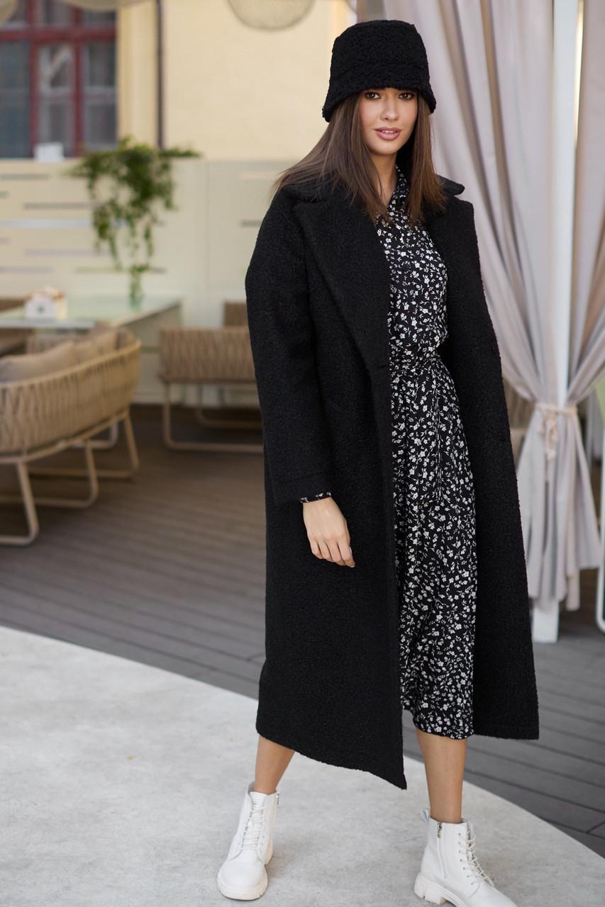 Пальто і еко буклеSeventeen S-M Чорний (1822980352) - фото 3 Пальто і еко буклеSeventeen S-M Чорний (1822980352) - фото 3