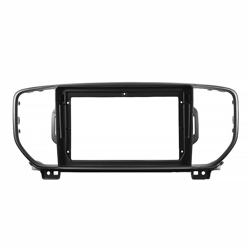 Перехідна рамка 9" Lesko для Kia Sportage 4 2015-2018 9" (TK 0033) Black спортейдж