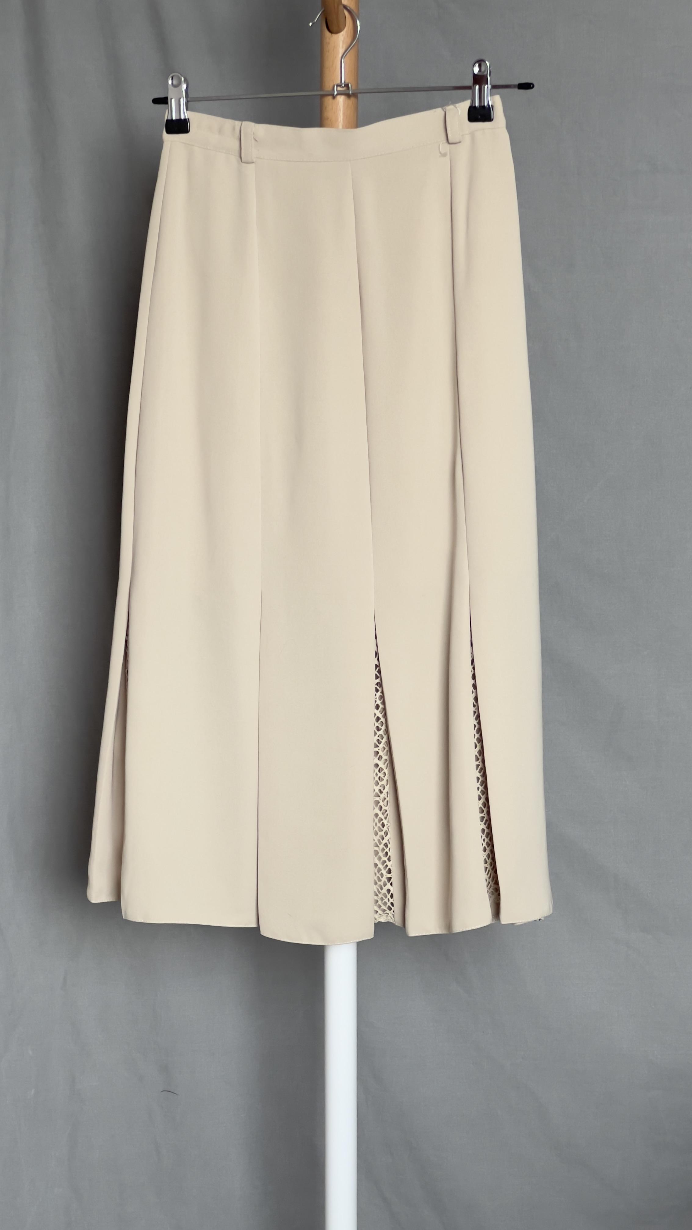 Спідниця Setok зі вставками L Бежевий (1013440) - фото 2 Спідниця Setok зі вставками L Бежевий (1013440) - фото 2