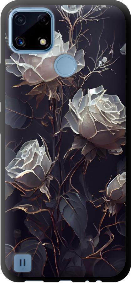 Чехол на Realme C21 Розы 2 (5550b-2321-42517)
