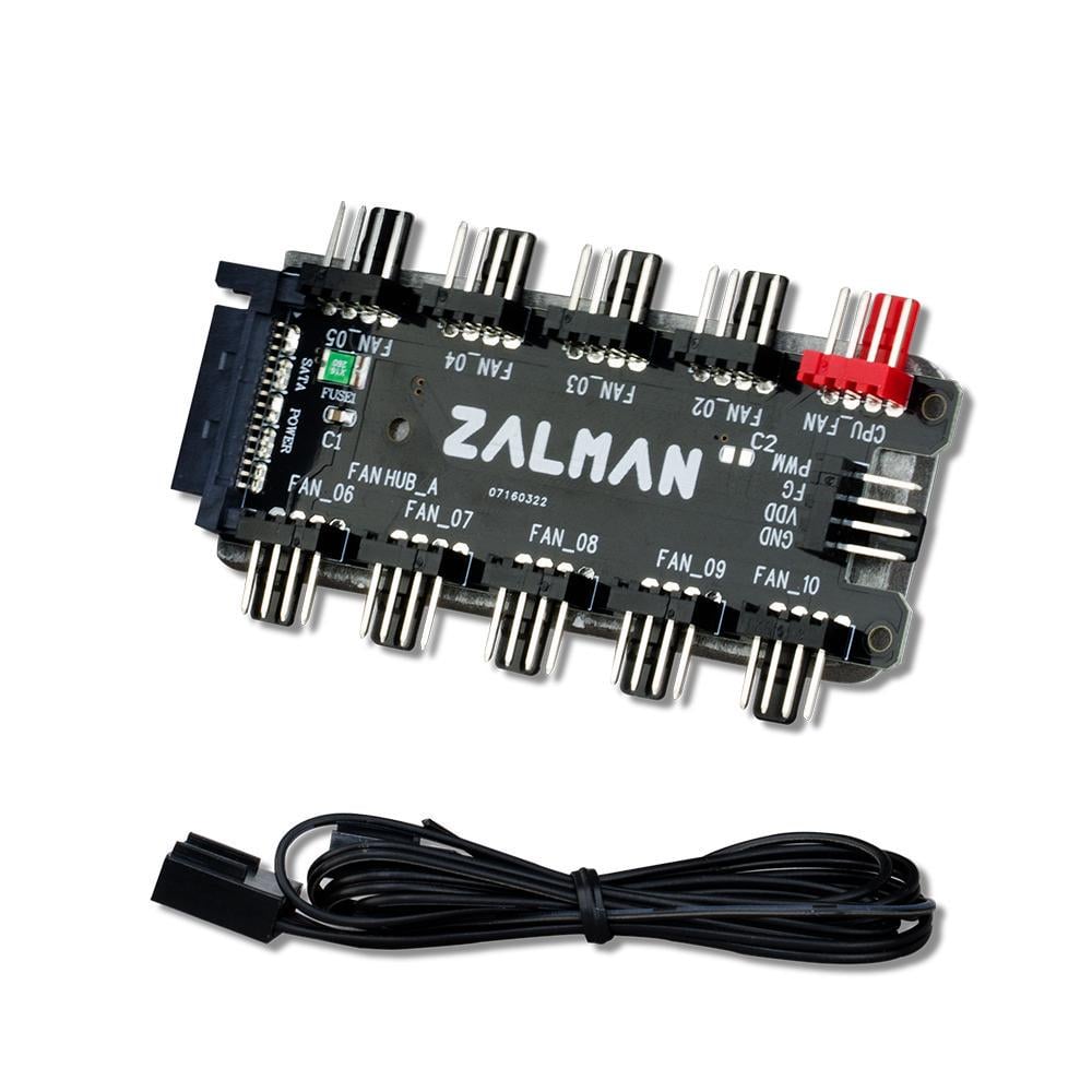 Контроллер Zalman PWM ZM-PWM10 FH 3/4 pin SATA (ERC-ZM-PWM10FH)