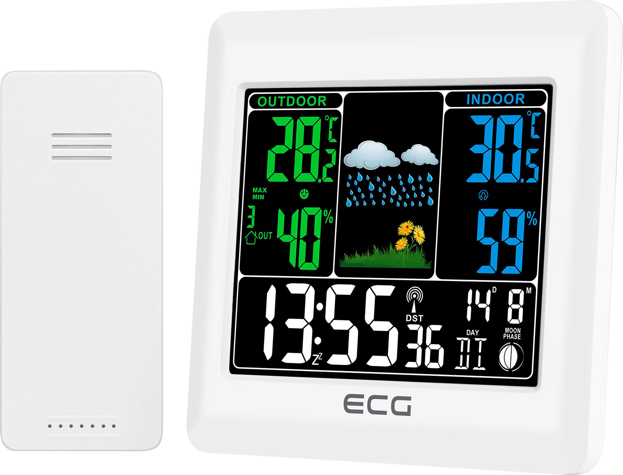 Метеостанция ECG MS 300 White