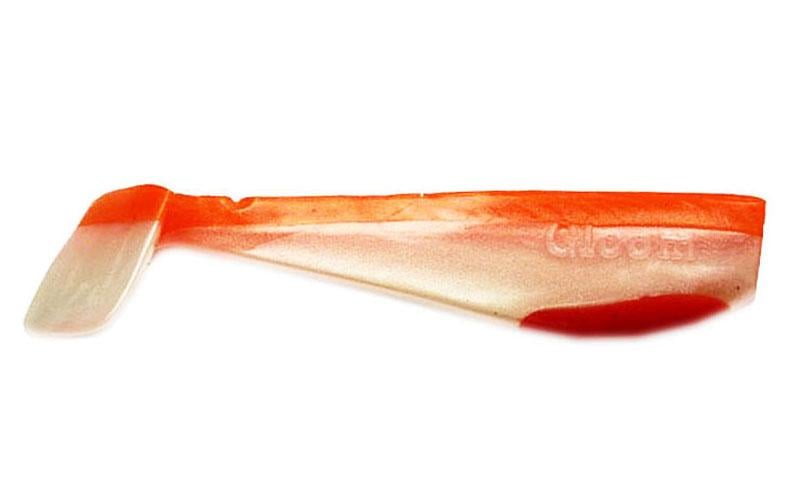 Силіконовий віброхвіст Fox Gloom №034 8 см Морквяний червонопуз (260416)
