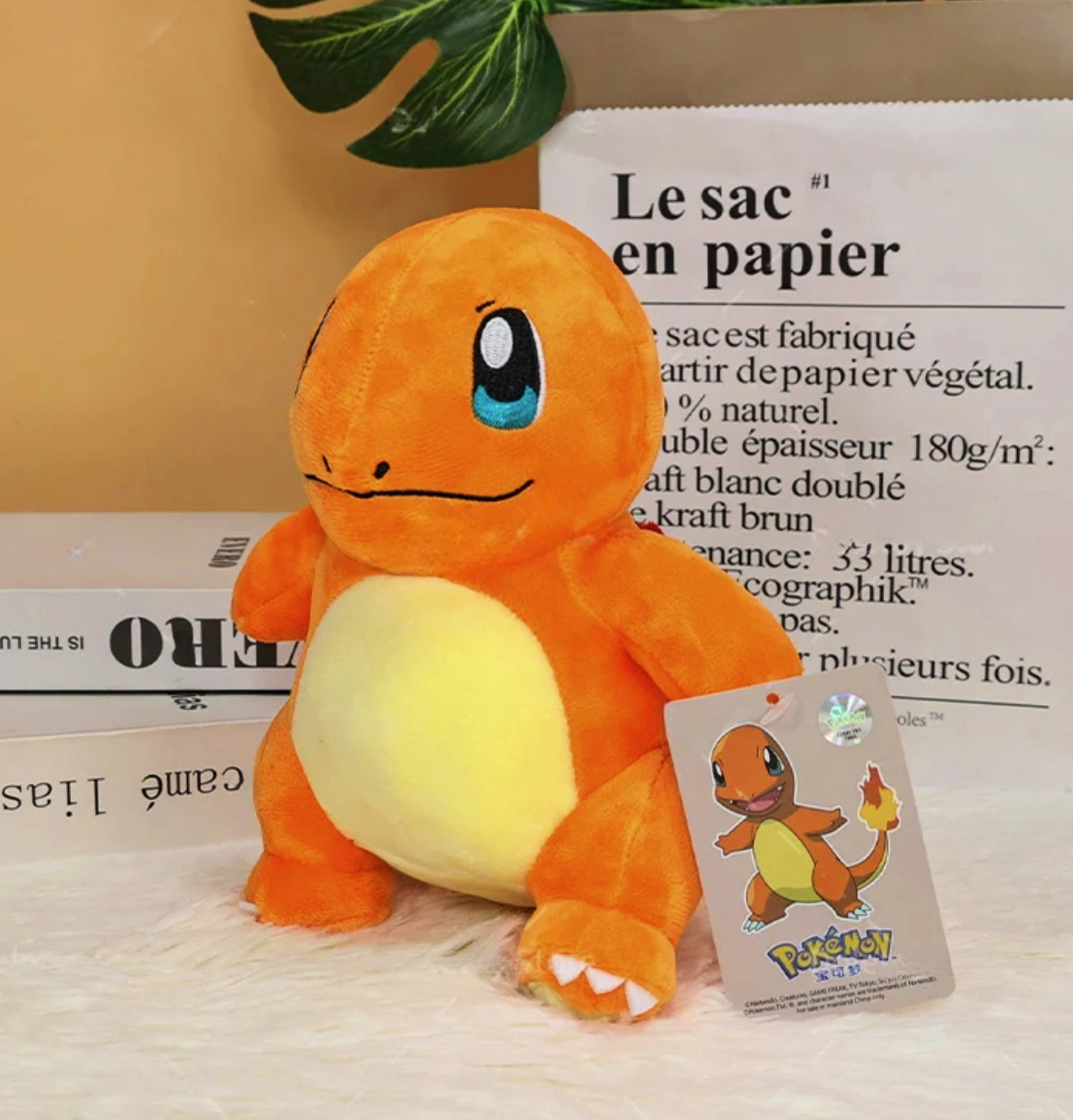 Іграшка Чармандер з аніме Pokemon плюшева 350 г 20 см (MK001080) - фото 4