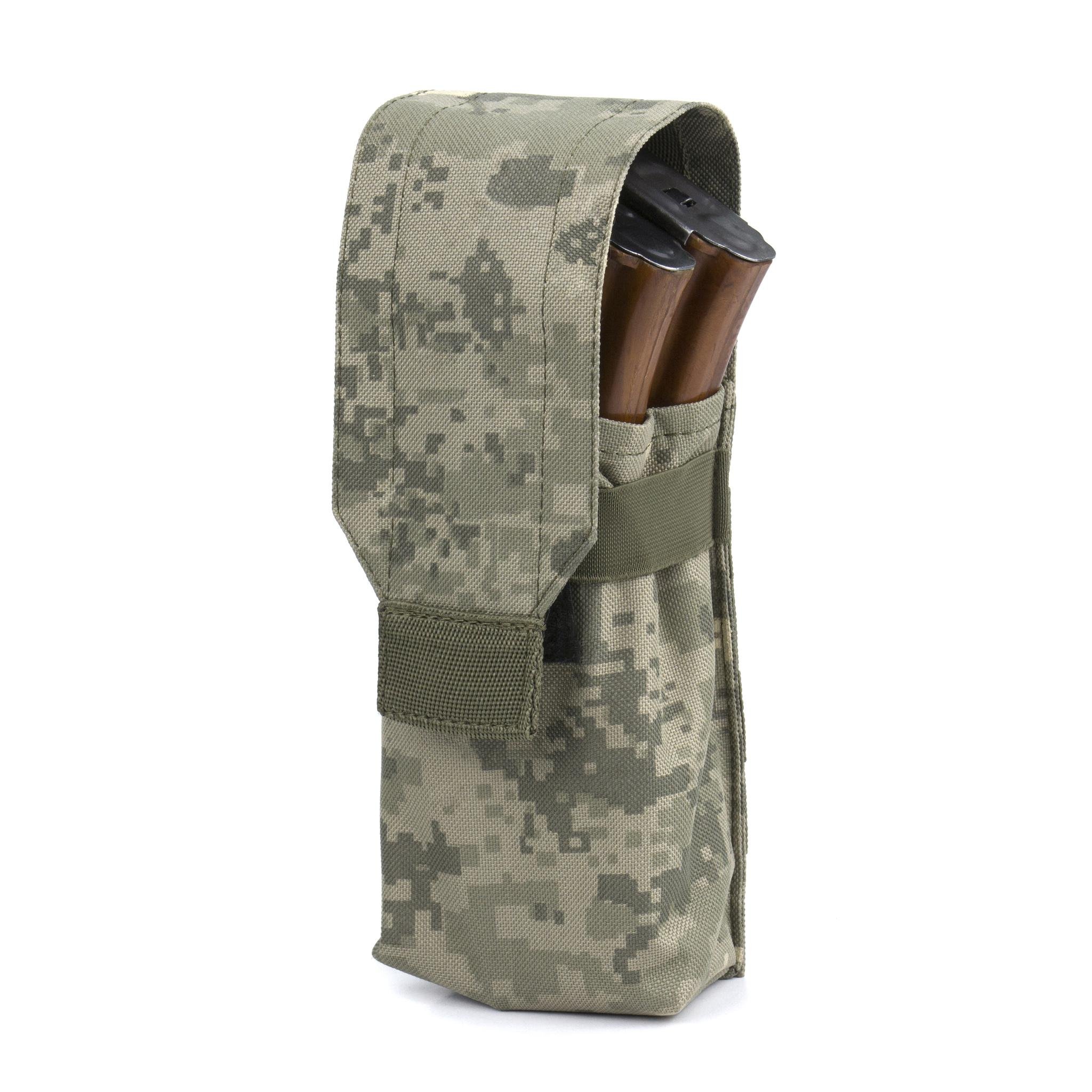 Подсумок для магазинов Dozen AK Pouch 2 Magazines закрытый Pixel Olive