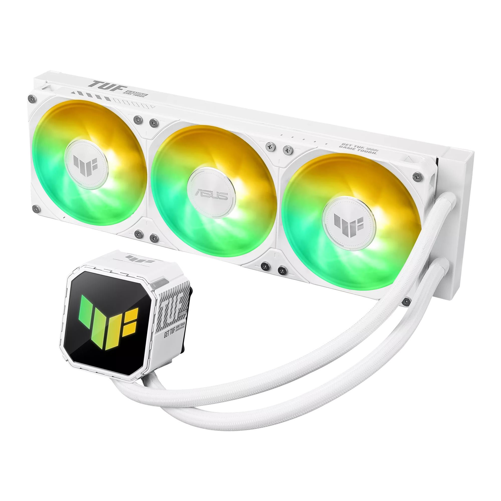Система водяного охлаждения Asus TUF Gaming LC III 360 ARGB с вентиляторами 120 мм White (90RC0192-B0EAY0)