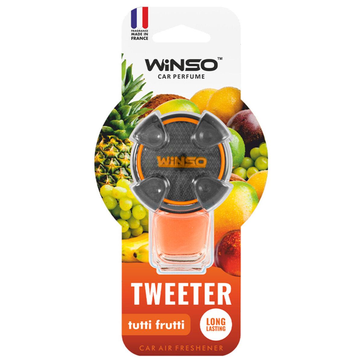 Ароматизатор Winso Tweeter Tutti Frutti жидкий 8 мл Ароматизатор Winso Tweeter Tutti Frutti жидкий 8 мл