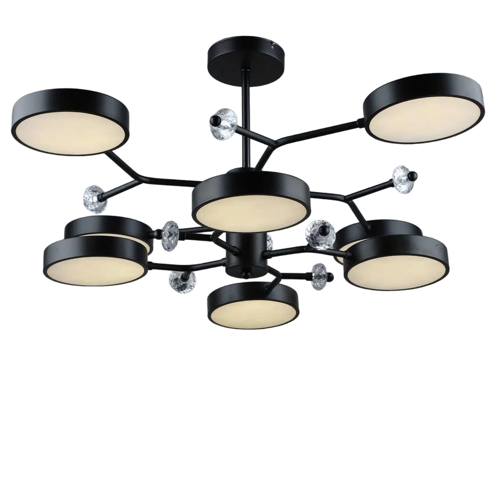 Люстра потолочная Lighthouse SRS-19543/8 LED Черный (75599)