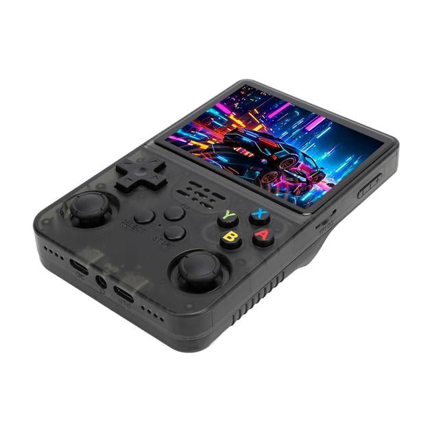 Игровая консоль портативная Intex Data Frog R36S Retro Handheld Game Console 64Gb Black