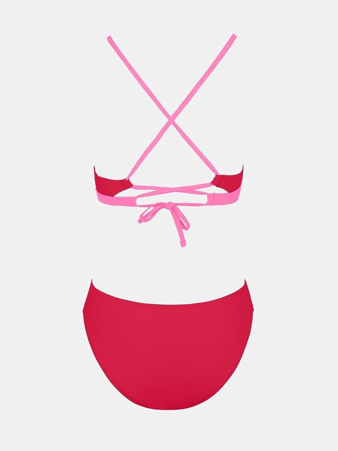 Купальник Cupshe M Червоно-рожевий (DAA12C4D006) - фото 4 Купальник Cupshe M Червоно-рожевий (DAA12C4D006) - фото 4