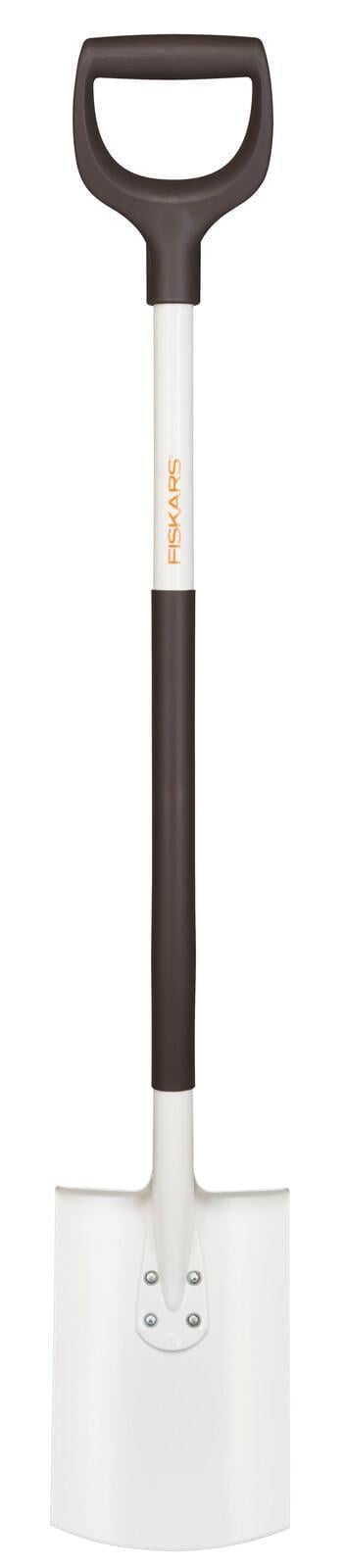 Лопата с закругленным лезвием Fiskars White (1019601) Лопата с закругленным лезвием Fiskars White (1019601)