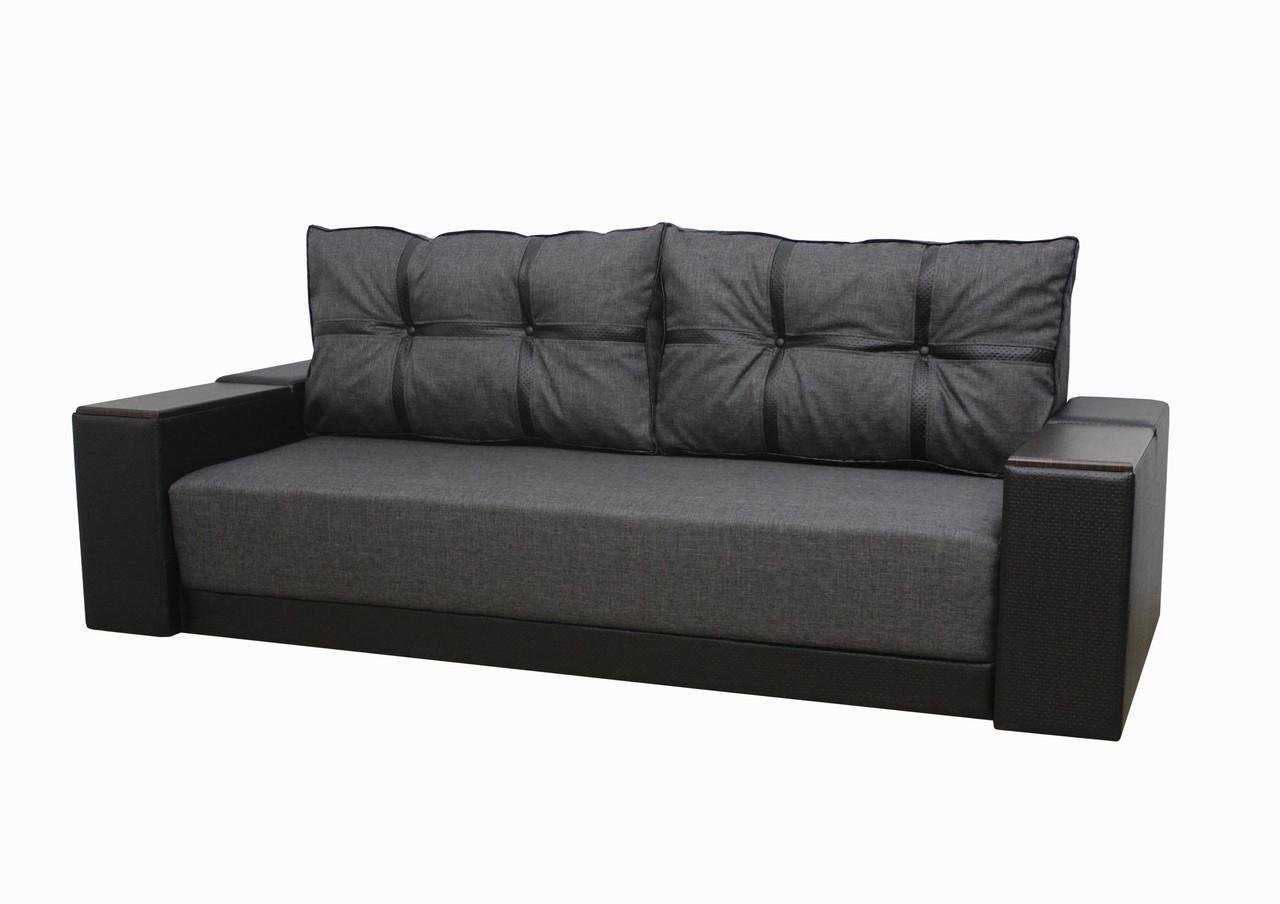 Диван Garnitur.plus Магнат 95х250х100 см Сірий (DP-99)