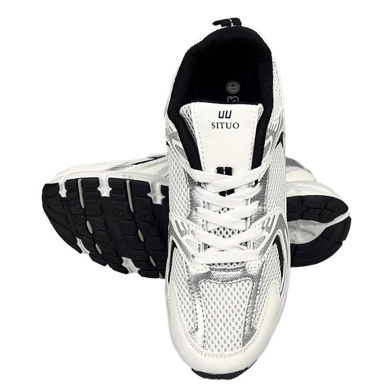 Кроссовки мужские комбинированные 10455-2 p. 41 25,5-26 см Белый