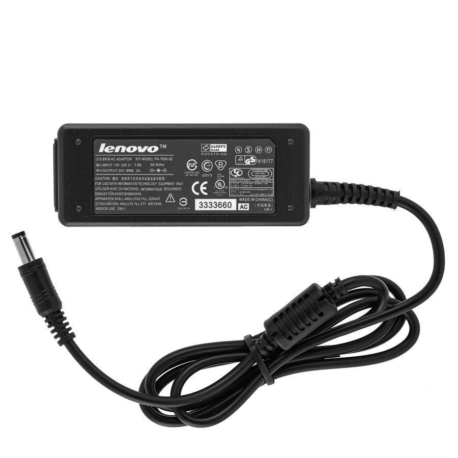 Блок питания для ноутбука Lenovo 20V 2A 40W 3 hole прямой разъем без кабеля 5,5х2,5 мм Black (216846)